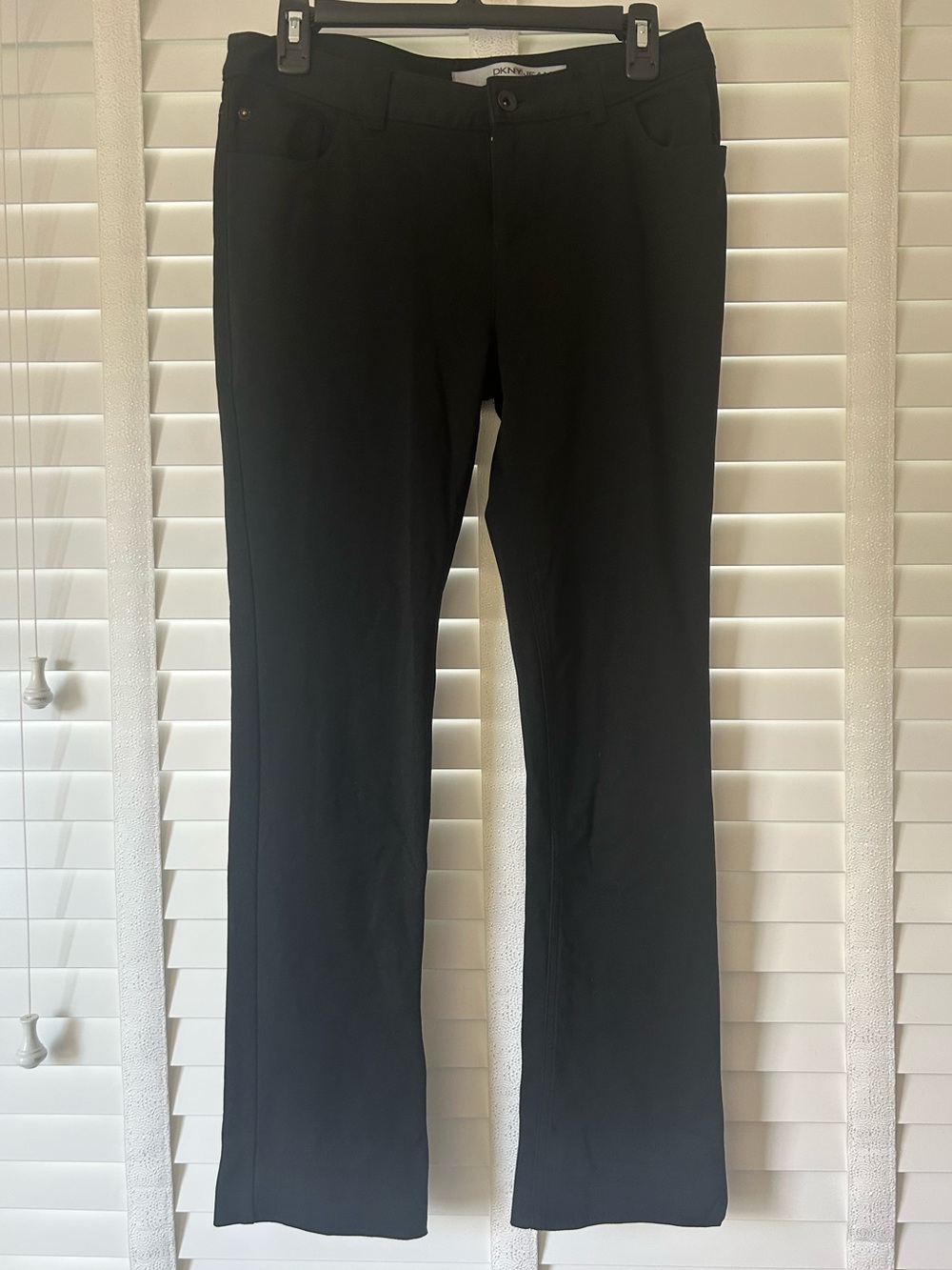DKNY Jeans Black Pants Slim Fit Black Size 4